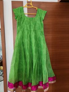 Green Anarkali Kurta