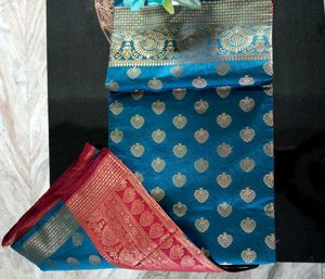 Saree With Blouse Piece