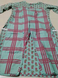 Floral Green salwar Suit Set