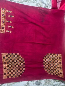 Kutchi Mirror Work Blouse Piece