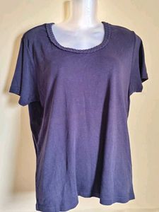 BOGO 🎁 Buy One Get 1🎁Size  L NavyBlue Casual Top