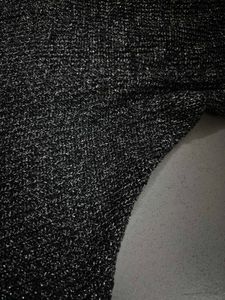 Gray Knit Off-Shoulder Mini Dress