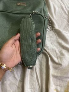 SUGAR- Green Stylish Sling Bag