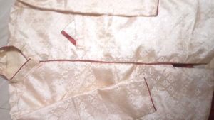 Boys&#39; Cream Sherwani