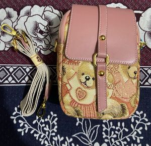 Cute Teddy Bear Crossbody Bag