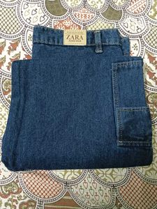Blue Denim Cargo