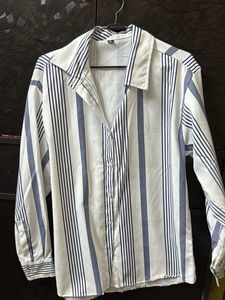Stripped White Shirt (Formal)