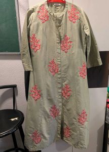 Embroidered Kurta Suit Set