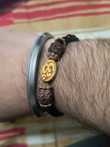 Combo Of Rudraksha 4 Mukhi 2 Rudraksh And Gada Lo