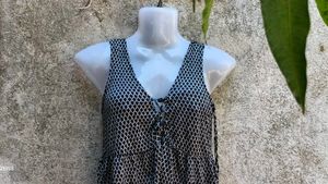 CUTE SQUARE PRINT TOP
