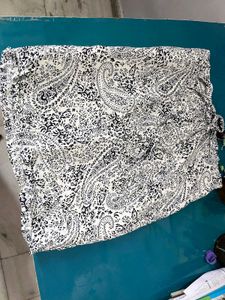 Paisley Print Skirt