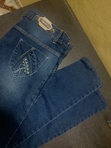 Straight Regular Denim Jeans💙