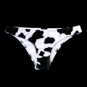 Cow Print Bikini Bottoms