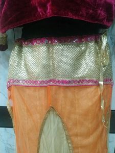 Crop Top With Skirt