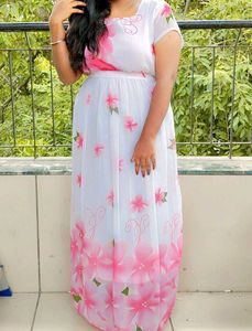 Floral Print Maxi Dress