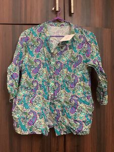 Paisley Print Shirt