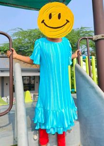 Girls Flared Sleeve Dress