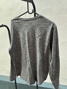 Gray Long Sleeve T-Shirt