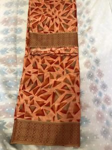 New Printed Silk Saree