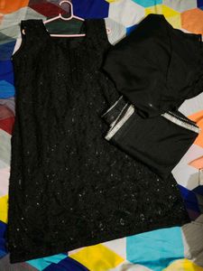 New Black Shrara Set Party Wear Today Offer Only