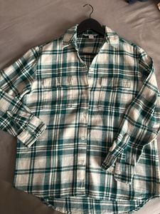Green Plaid Shirt Unisex