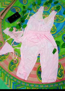 Pink Lingerie Set