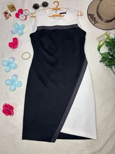 Tommy Hilfigar Black And White Dress