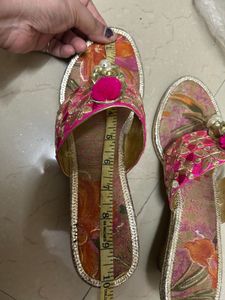 Embroidered Ethnic Sandals