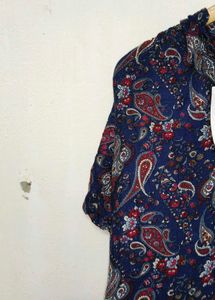 Trendy New Paisley Print Top