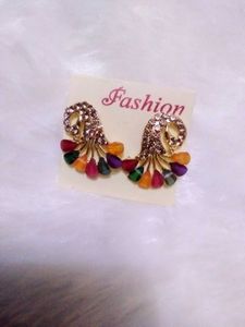 Fashion Earring Duo: Boho Dangle &amp; Sparkly Studs