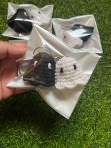 Couple ghost Keychain