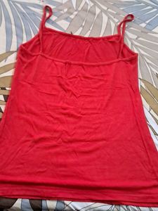 Three Camisole  Top In Imported Fabric