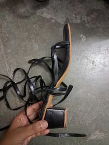 Black Strappy Sandals