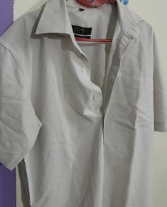 Men's White Formal Shirt