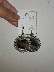 Mirror Mandala Earrings