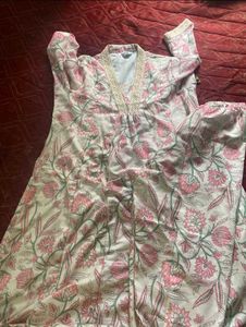 Floral Print Kurta Set