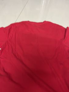 Guess Red Half Sleeve T-shirt For Men