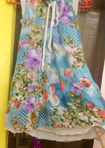 2 Combo T Shirt Floral Print Sleeveless Top