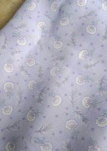 2 piece floral lavender suit (unstitched)