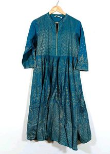 Teal Blue Kurta