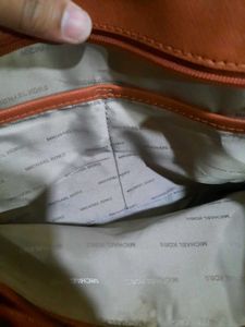 Michael Kors Orange Tote Bag