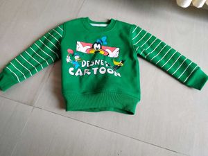 Cute Cartoon Kids Outfit (Pants With T_Shirt)