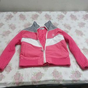 Unique Piece - K Swiss Woollen Pink Jacket