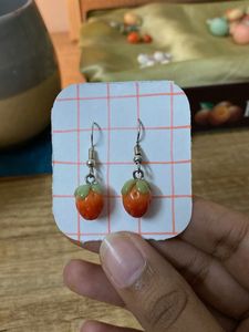 Strawberry Dangle Earrings