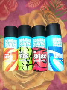 CASH ONLY 4 pack BSC. Deodorant Spray
