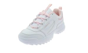 White &amp; Pink Casual Shoes
