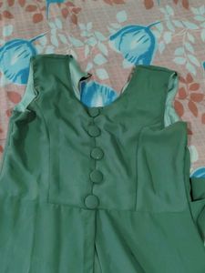 Green Flowy Dress