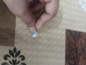 Pearl Stone Silver Ring