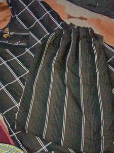 Brown Color Kurta Set
