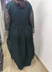 Emerald Dark Green Naira Cut Dress Suit